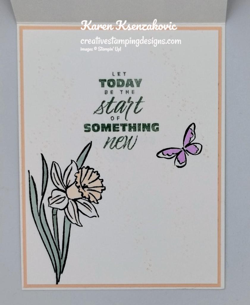 Stampin' Up! Daffodil Daydream Easter 5 creativestampingdesigns.com