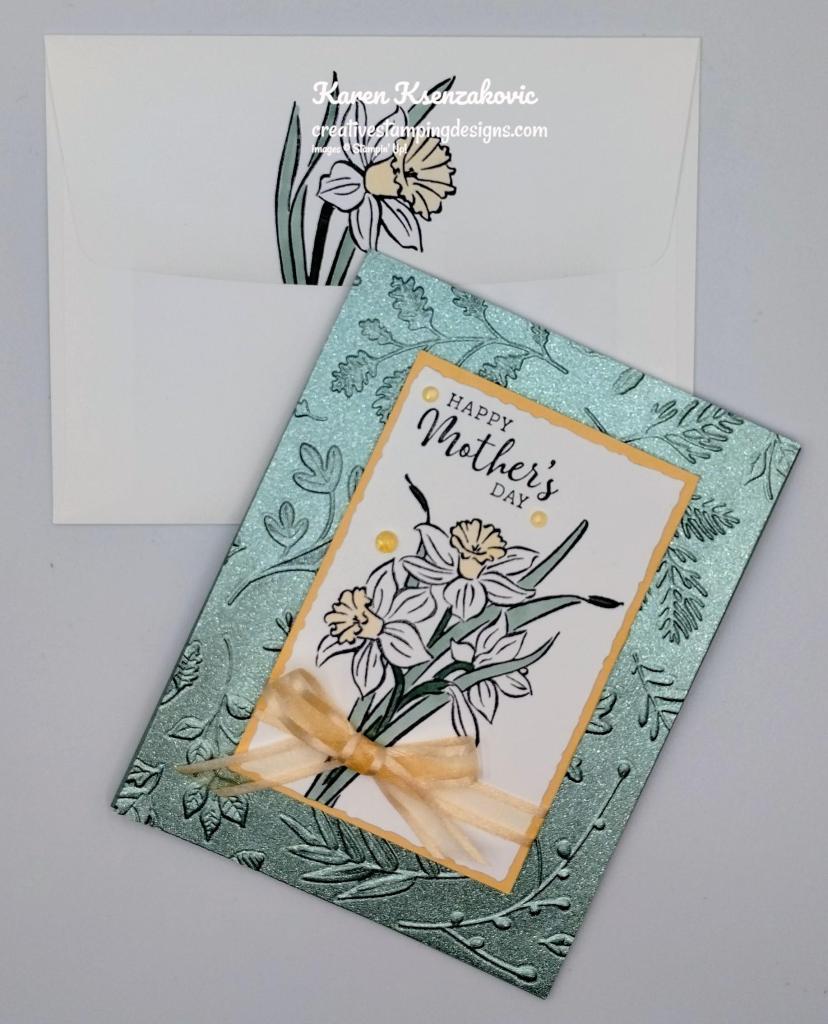 Stampin' Up! Daffodil Daydream Mother's Day 7 creativestampingdesigns.com