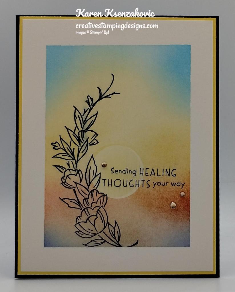 Stampin' Up! Decorative Borders Sympathy 2 creativestampingdesigns.com