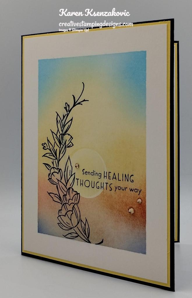 Stampin' Up! Decorative Borders Sympathy 4 creativestampingdesigns.com