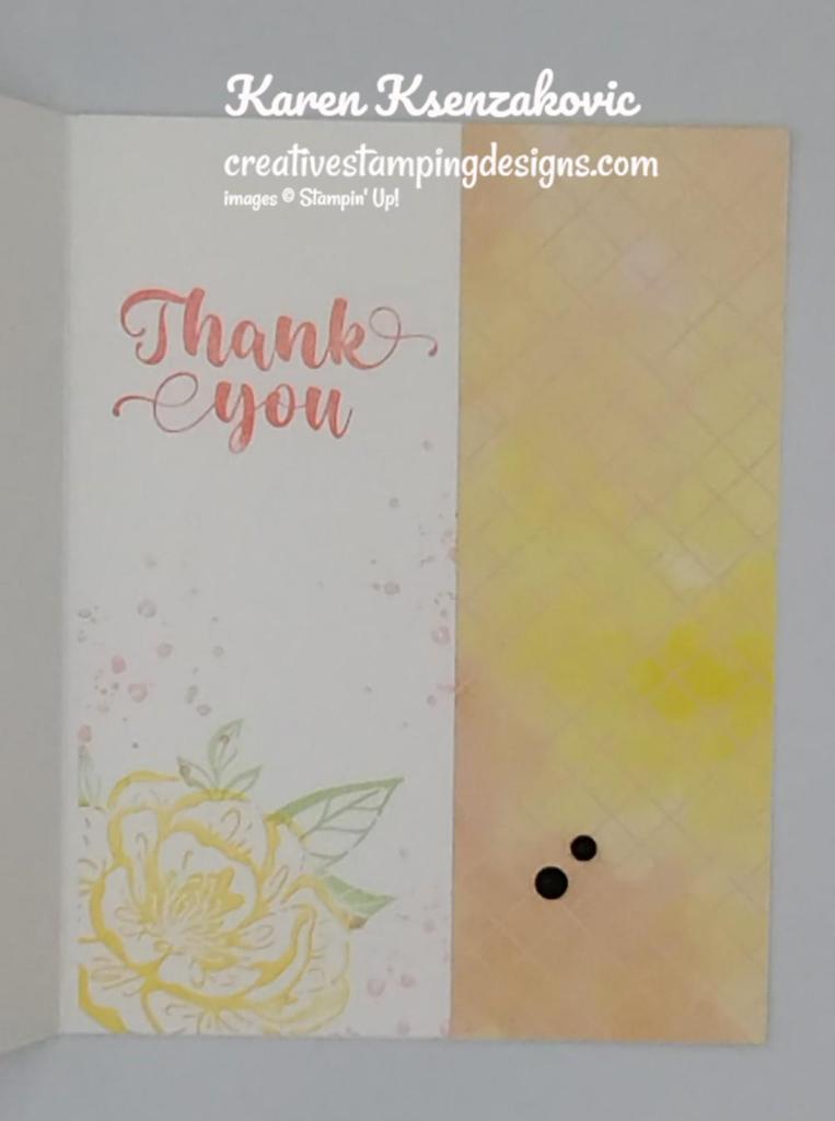Stampin' Up! Irresistible Blooms Hello 5 creativestampingdesigns.com