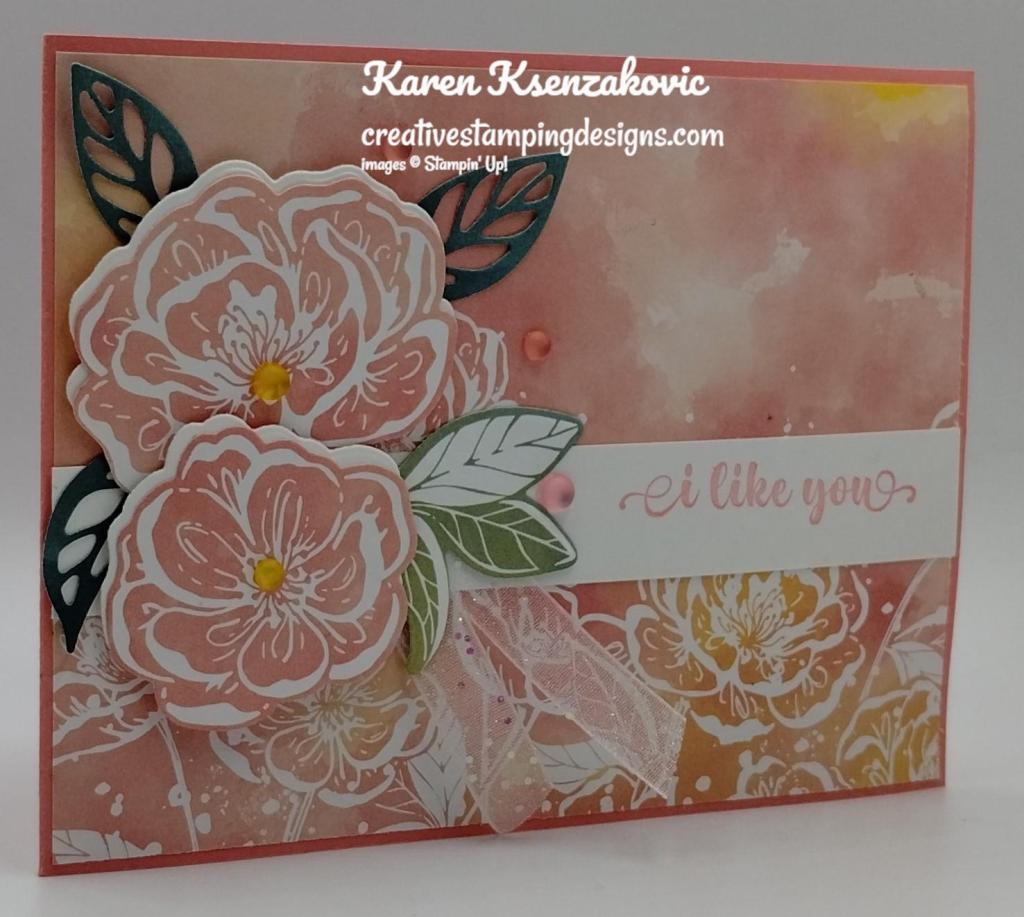 Stampin' Up! Irresistible Blooms Fun Fold 3 creativestampingdesigns.com