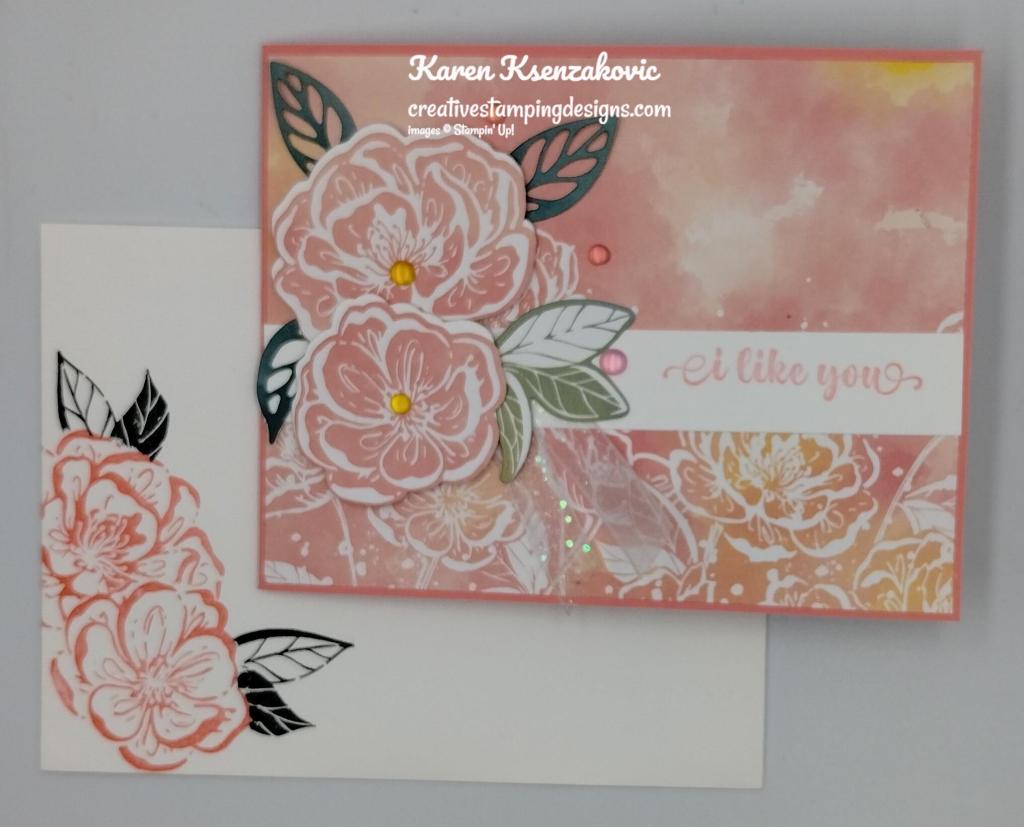 Stampin' Up! Irresistible Blooms Fun Fold 6 creativestampingdesigns.com