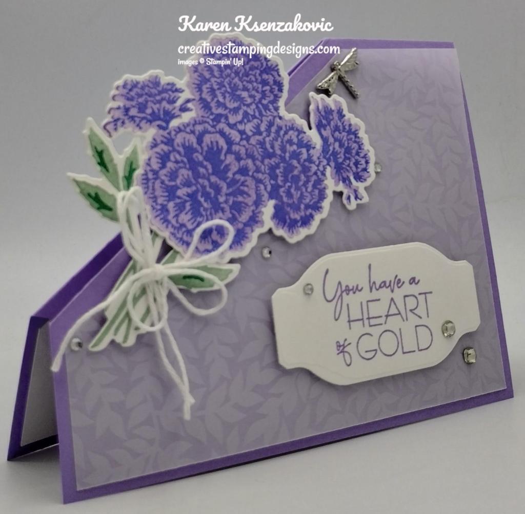 Stampin' Up! Marigold Moments Fun Fold 3 creativestampingdesigns.com