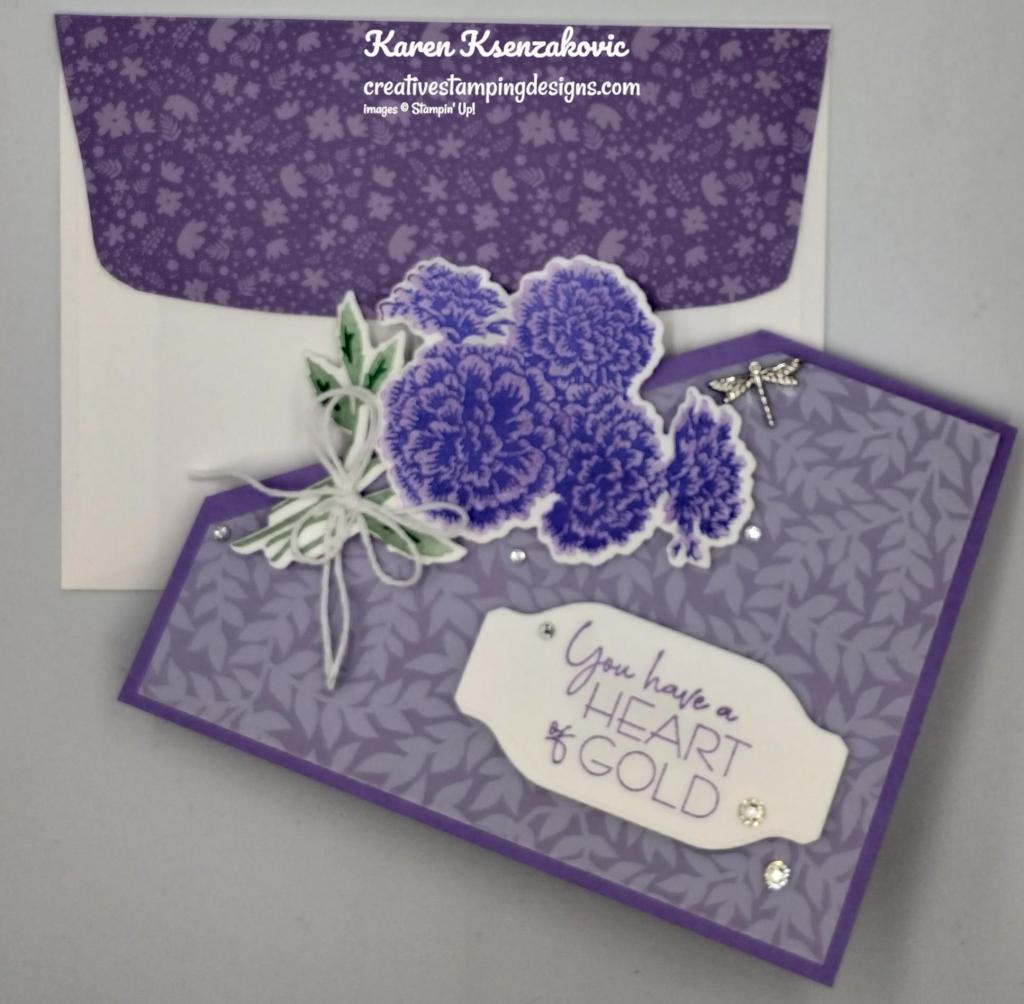 Stampin' Up! Marigold Moments Fun Fold 8 creativestampingdesigns.com