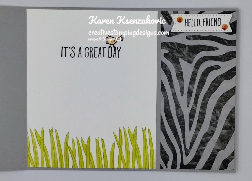 Stampin' Up! Rhino Ready Fun Fold 5 creativestampingdesigns.com