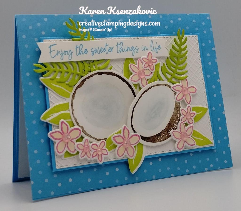 Stampin' Up! Sweet Citrus Coconut 4 creativestampingdesigns.com