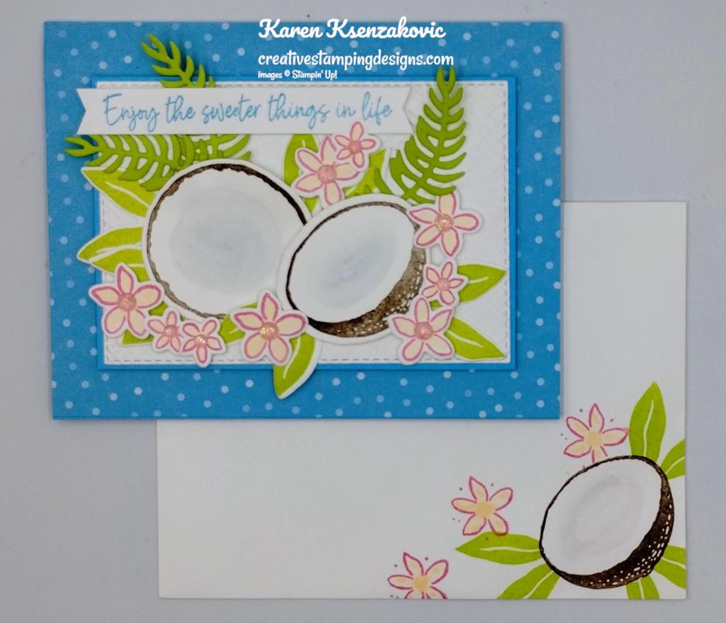 Stampin' Up! Sweet Citrus Coconut 6 creativestampingdesigns.com