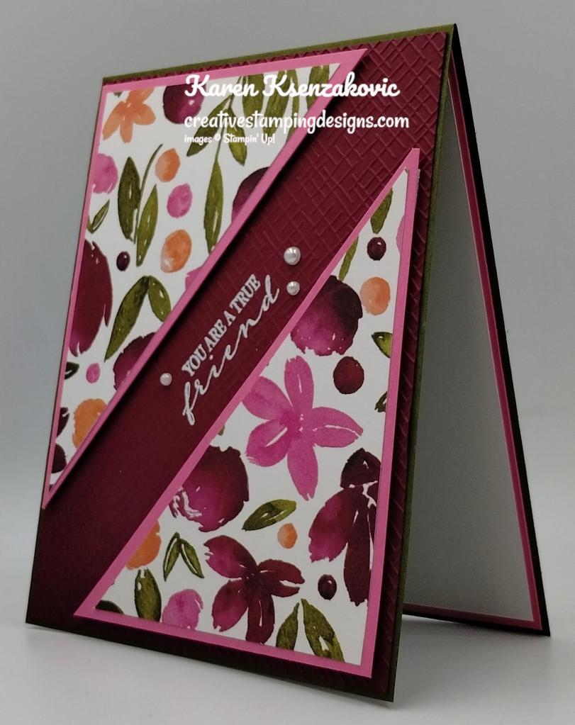 Stampin' Up! True Beauty CAS 4 creativestampingdesigns.com