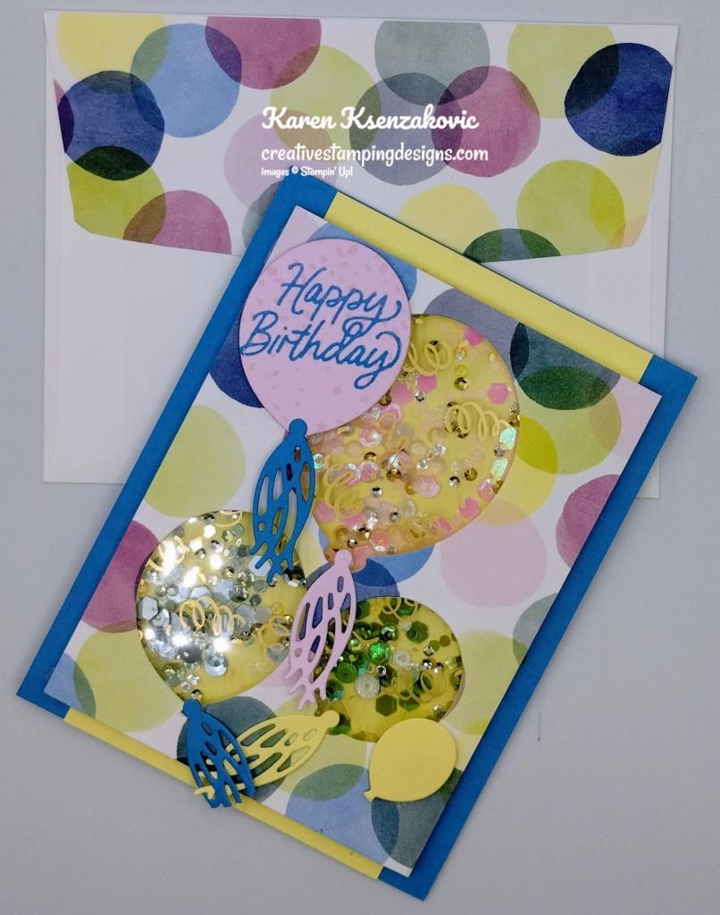 Stampin' Up! Beautiful Balloons Shaker 7 creativestampingdesigns.com