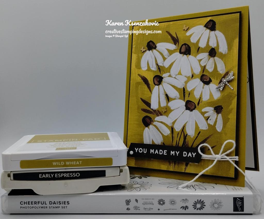 Stampin' Up! Cheerful Daisies Friendship 1 creativestampingdesigns.com