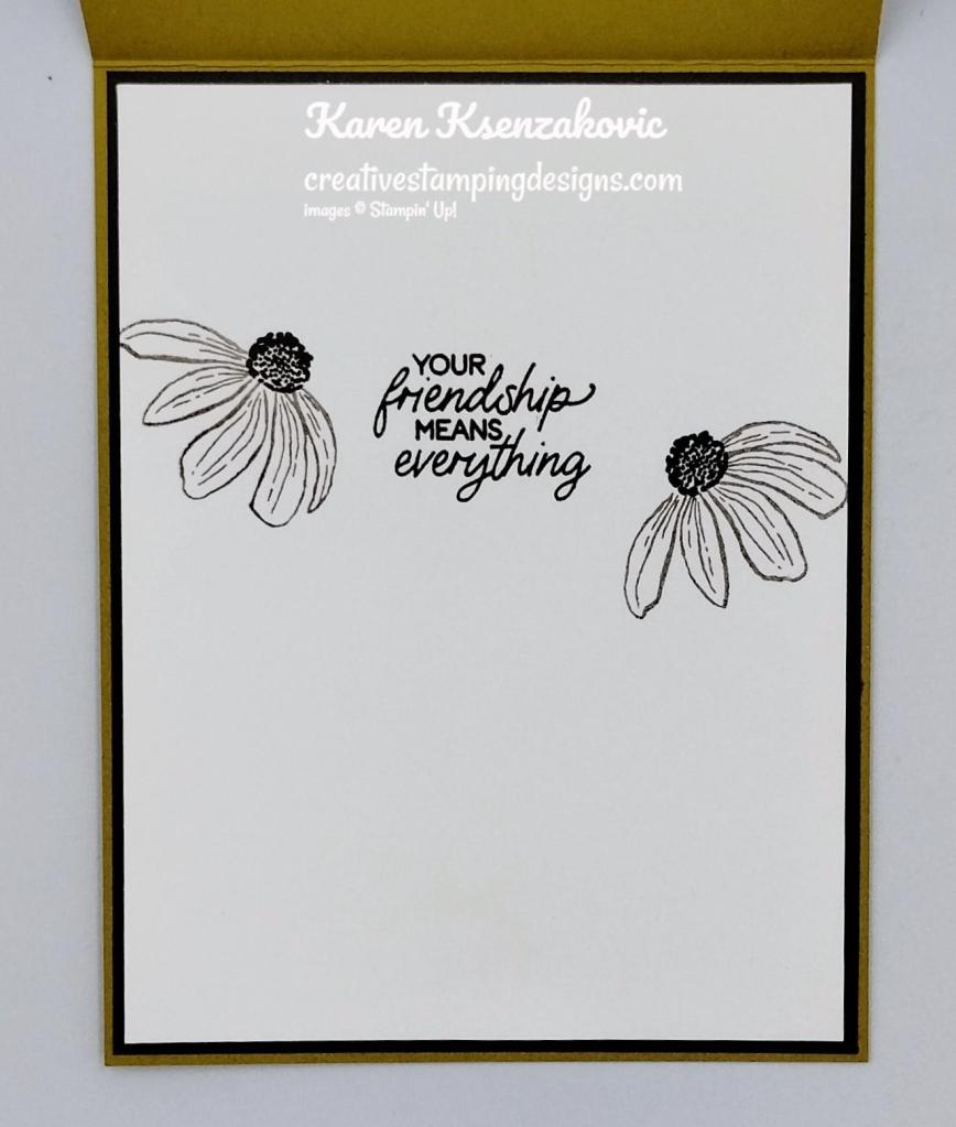 Stampin' Up! Cheerful Daisies Friendship 5 creativestampingdesigns.com