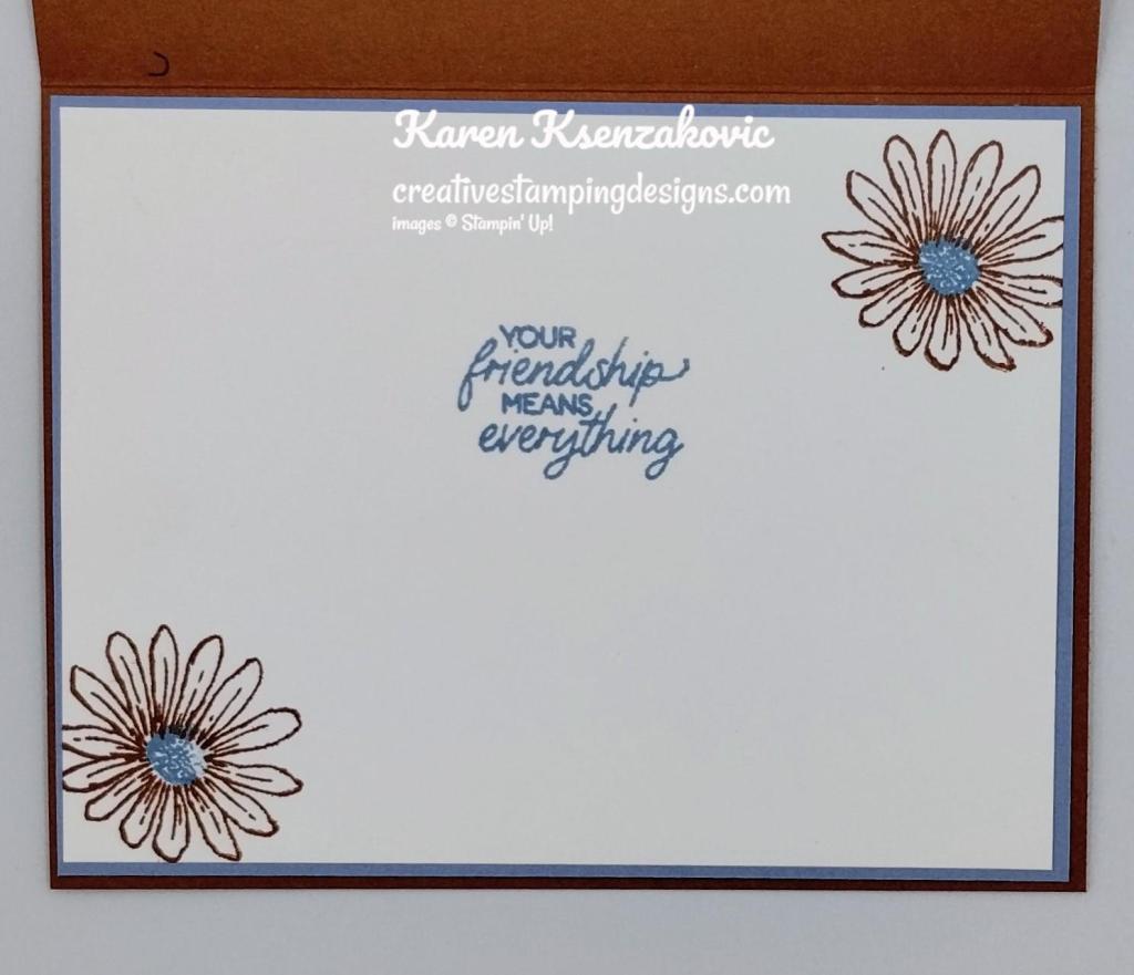 Stampin' Up! Cheerful Daisies CAS 5 creativestampingdesigns.com