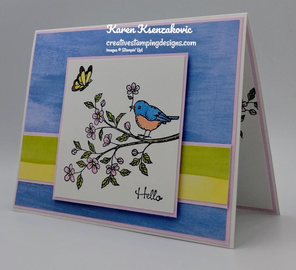 Stampin' Up! Happy Hedgehogs Hello 4 creativestampingdesigns.com