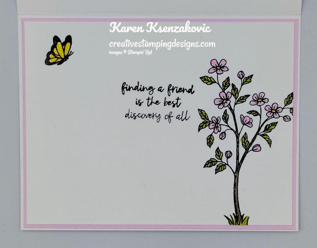 Stampin' Up! Happy Hedgehogs Hello 5 creativestampingdesigns.com