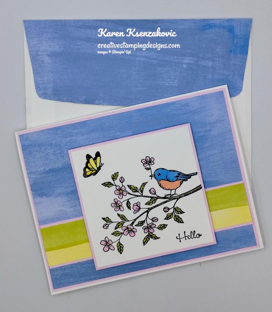 Stampin' Up! Happy Hedgehogs Hello 7 creativestampingdesigns.com