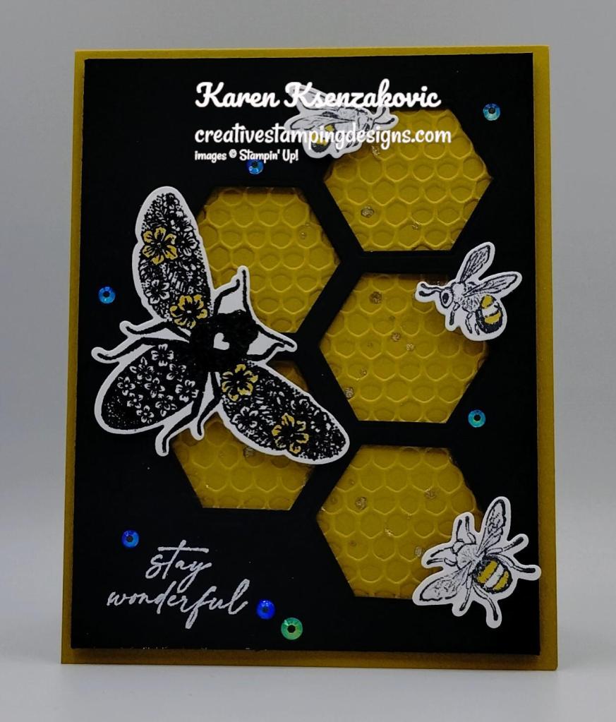 Stampin' Up! Honeybee Home 2 creativestampingdesigns.com