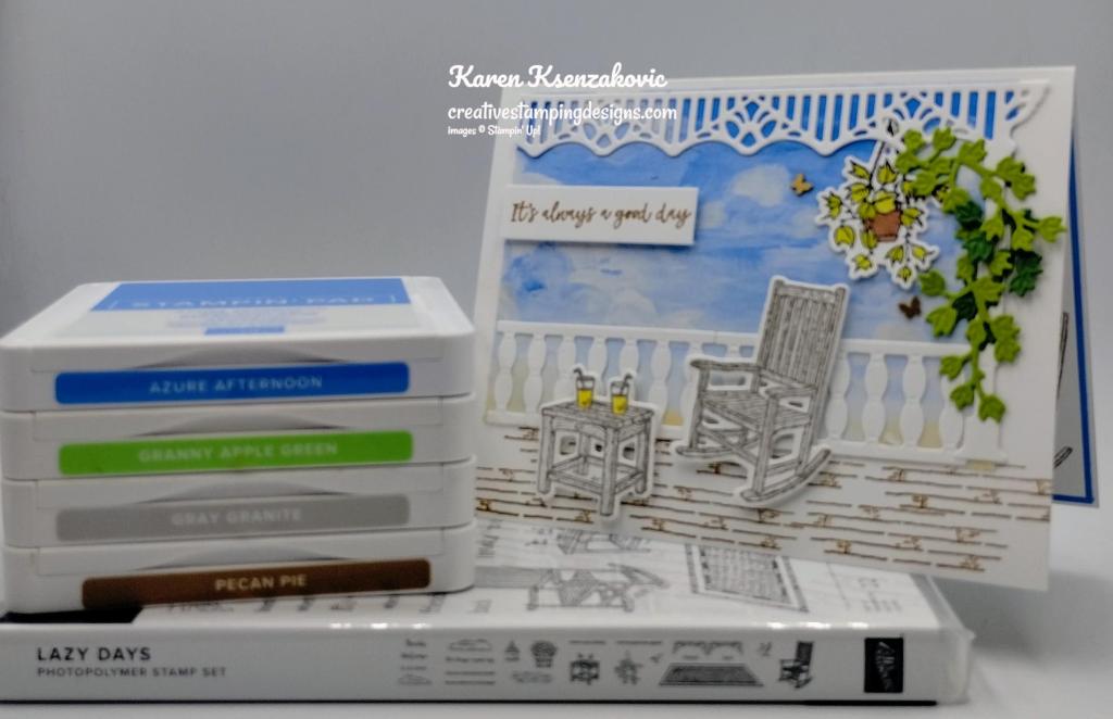 Stampin' Up! Lazy Days 1 creativestampingdesigns.com