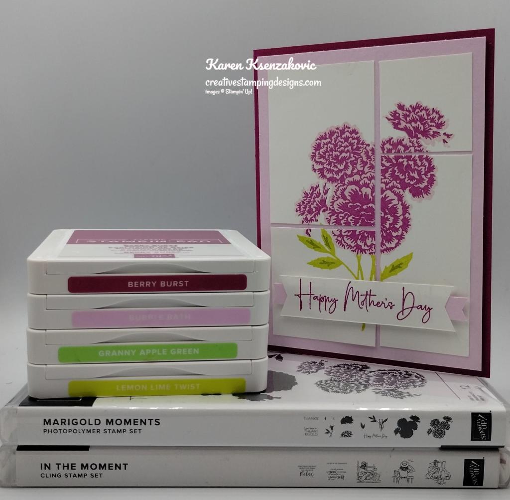 Stampin' Up! Marigold Moments Mother's Day 1 creativestampingdesigns.com