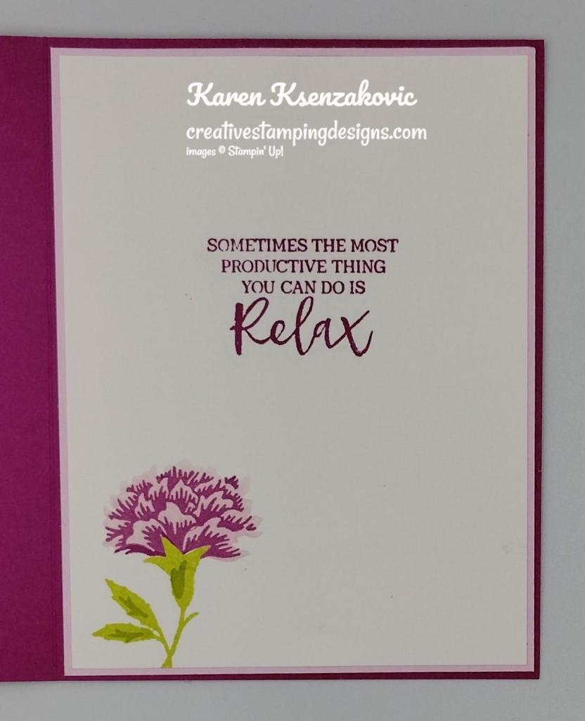 Stampin' Up! Marigold Moments Mother's Day 5 creativestampingdesigns.com