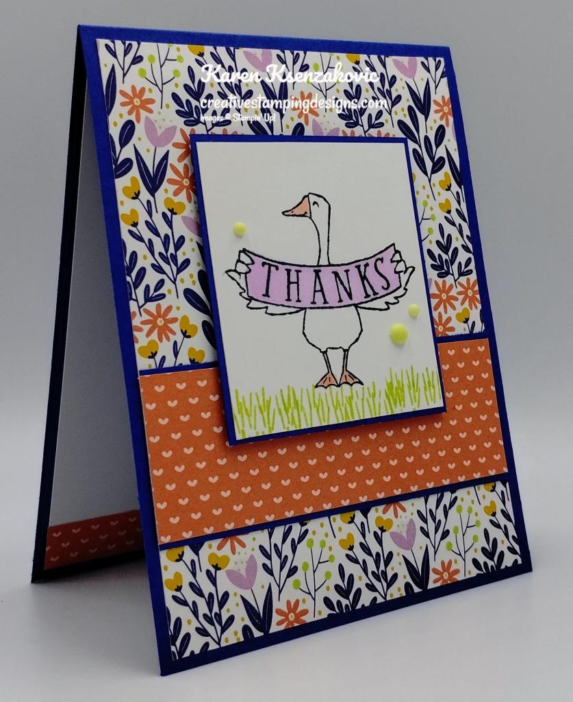 Stampin' Up! Silly Goos Thanks 3 creativestampingdesigns.com