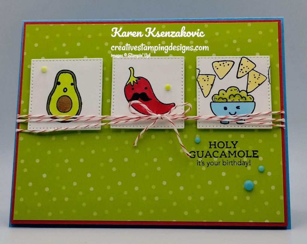 Stampin' Up! Taco Fiesta Birthday 2 creativestampingdesigns.com