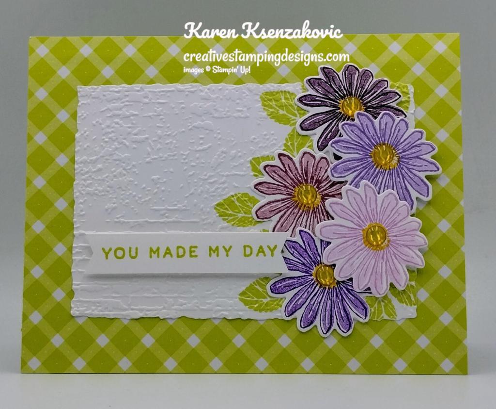 Stampin' Up! Cheerful Daisies in Purple 2 creativestampingdesigns.com