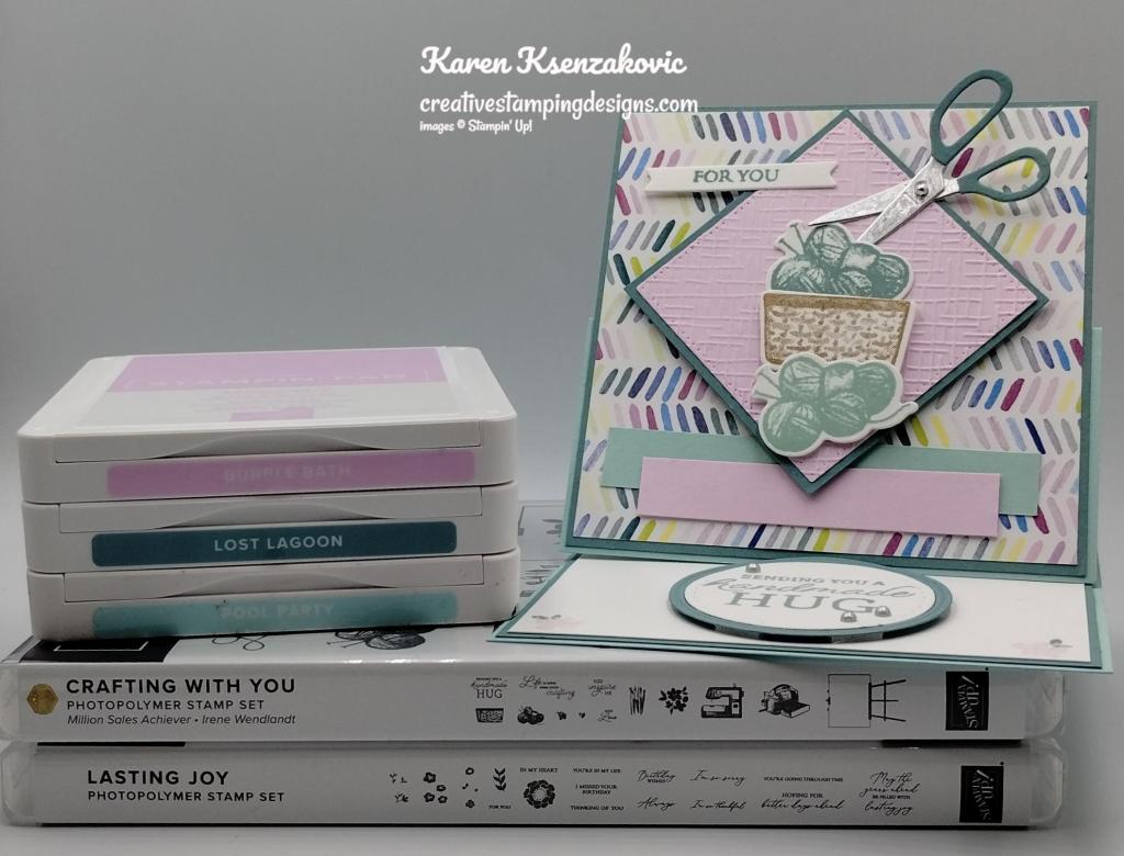 Stampin' Up! Crafting With You Easel 1 creativestampingdesigns.com