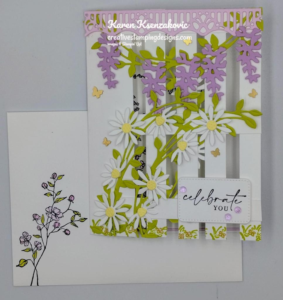 Stampin' Up! Dainty Delight Trellis 6 creativestamppingdesigns.com