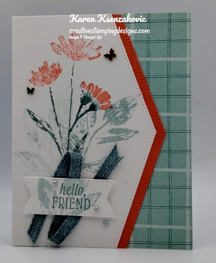 Stampin' Up! Inked & Tiled Friendship 2 creativestampiungdesigns.com