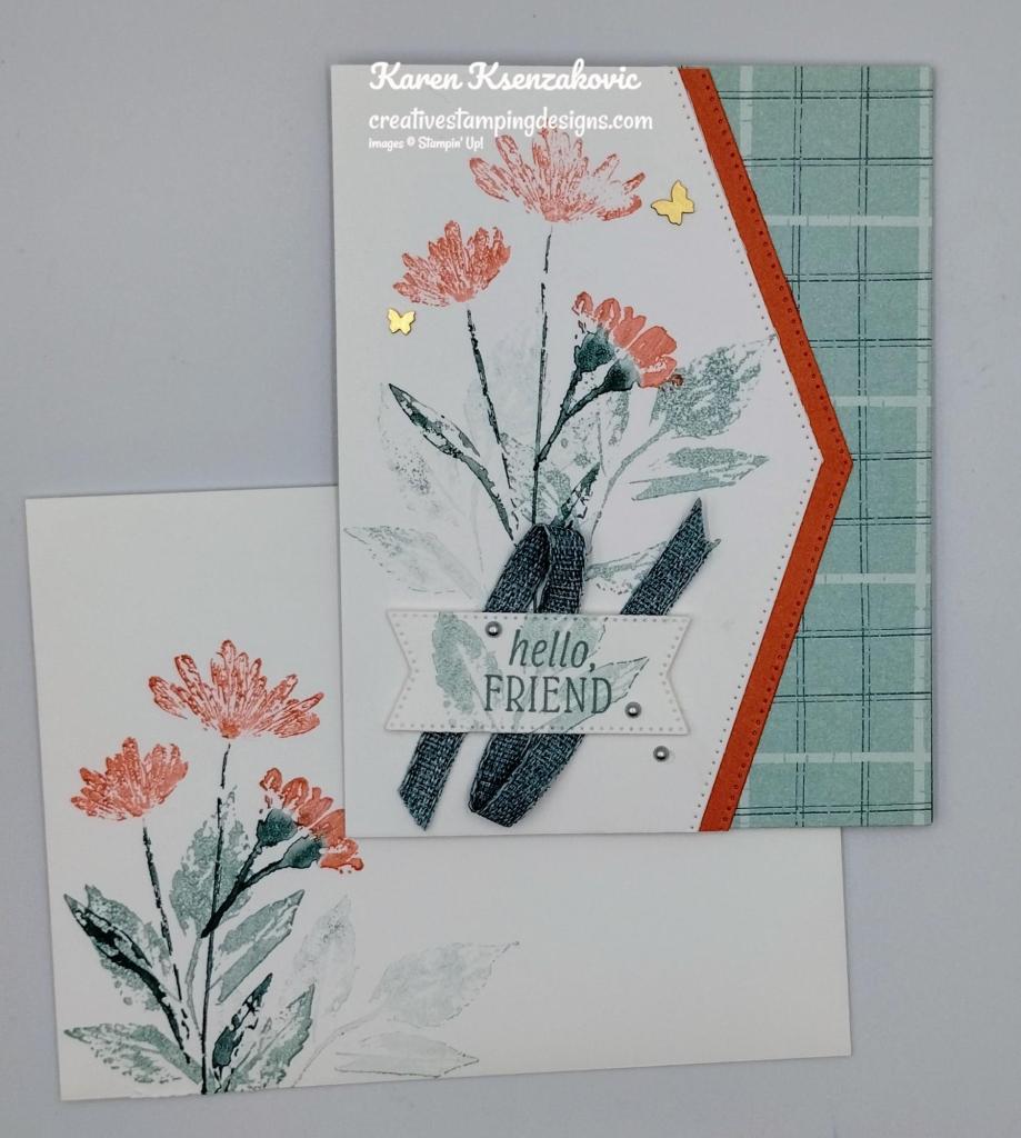 Stampin' Up! Inked & Tiled Friendship 6 creativestampiungdesigns.com