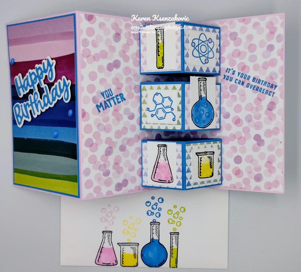 Stampin' Up! It's A Science Fun Fold 6 creativestampingdesigns.com