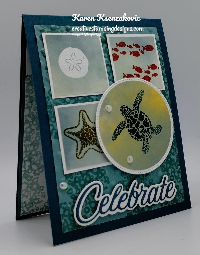Stampin' Up! Sea Turtle Birthday 3 creativestampingdesigns.com