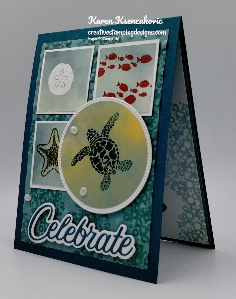 Stampin' Up! Sea Turtle Birthday 4 creativestampingdesigns.com