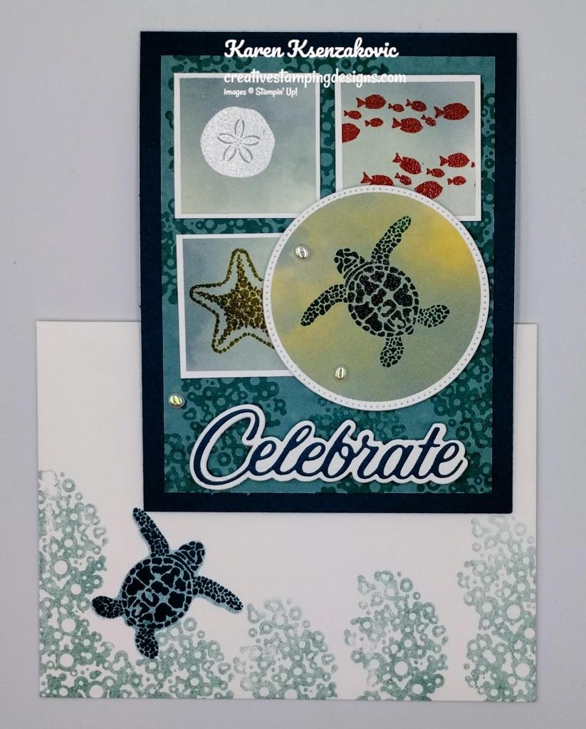 Stampin' Up! Sea Turtle Birthday 6 creativestampingdesigns.com