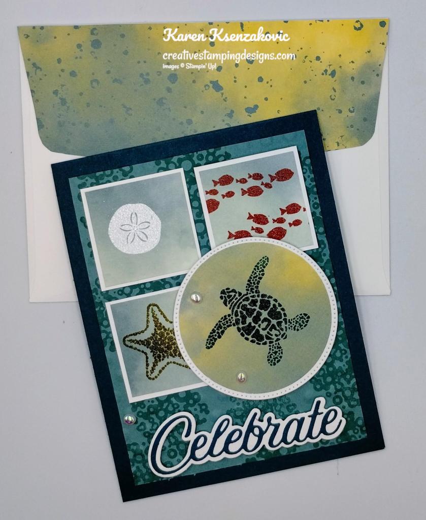 Stampin' Up! Sea Turtle Birthday 7 creativestampingdesigns.com