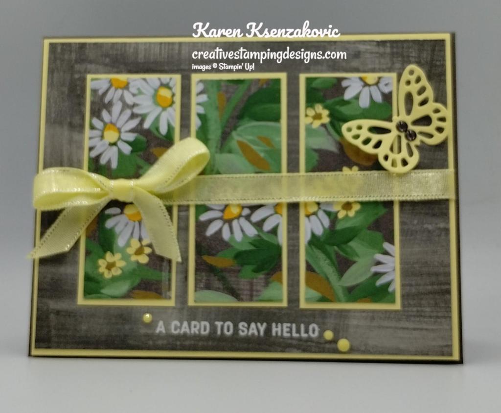 Stampin' Up! Sending Smiles Panel 2 creativestampingdesigns.com