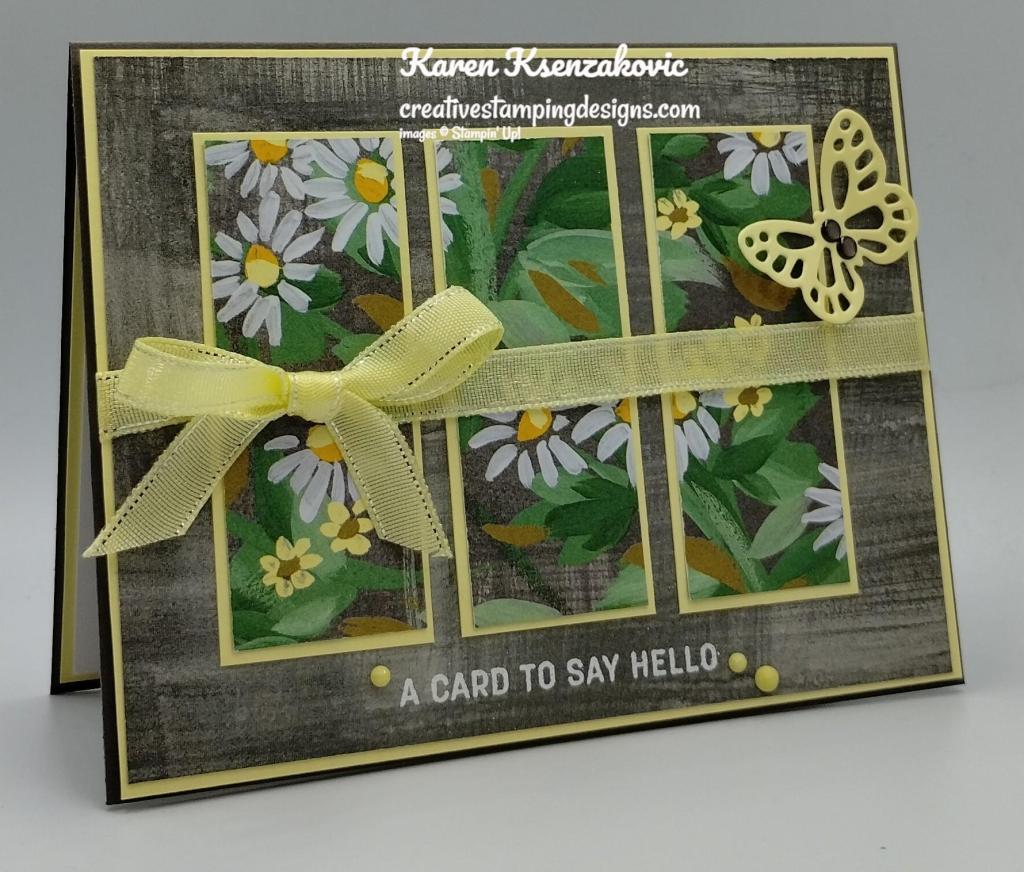 Stampin' Up! Sending Smiles Panel 3 creativestampingdesigns.com