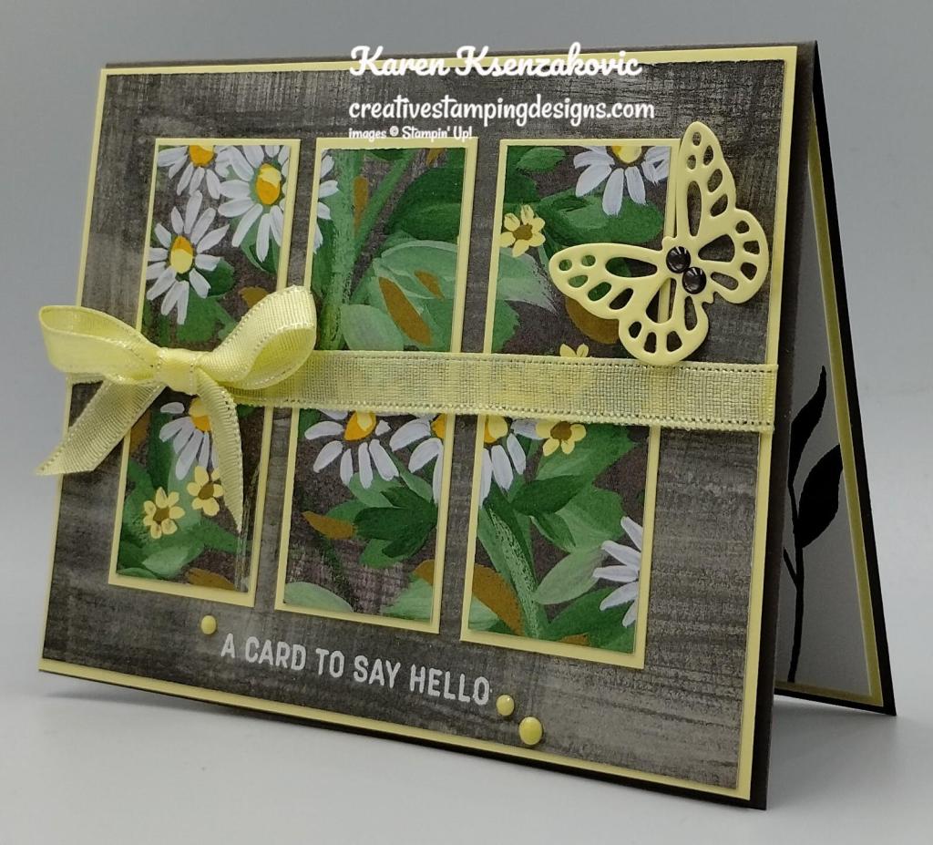 Stampin' Up! Sending Smiles Panel 4 creativestampingdesigns.com