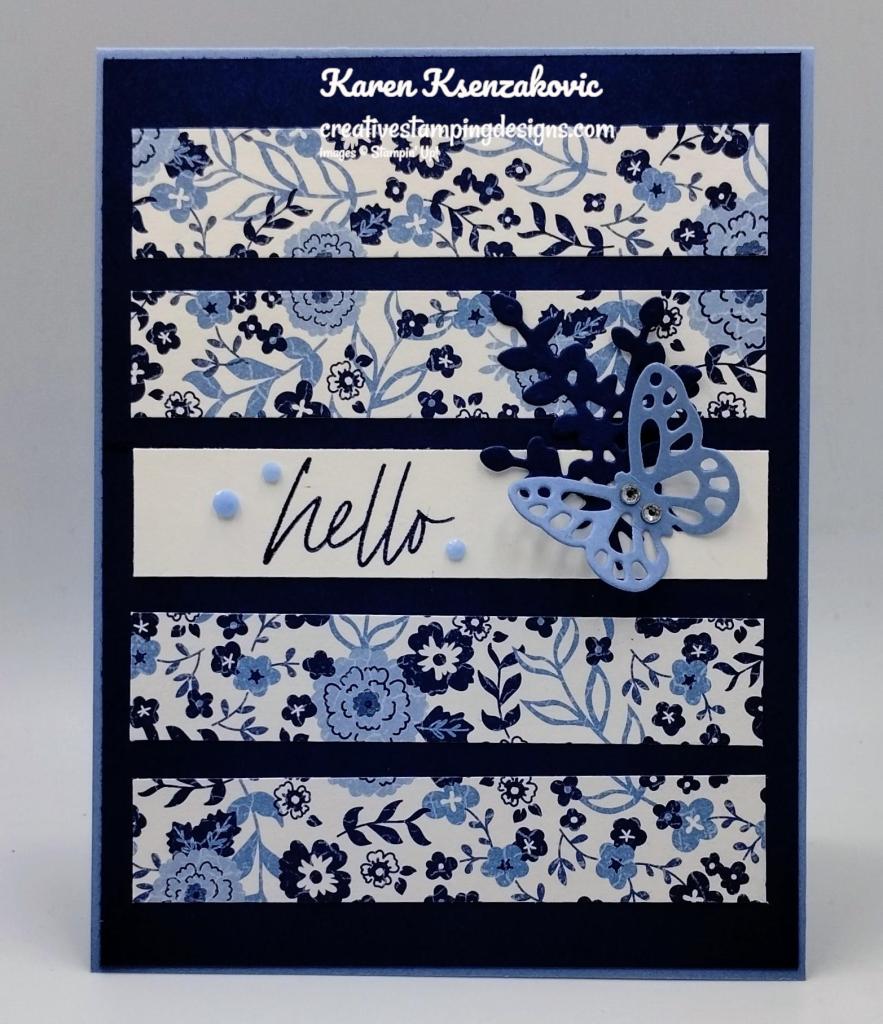 Stampin' Up! Tropical Leaf Monochromatic 2 creativestampingdesigns.com