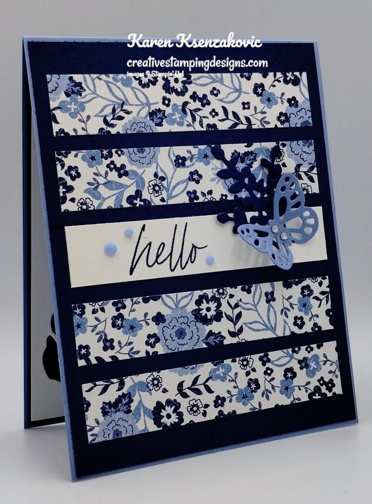 Stampin' Up! Tropical Leaf Monochromatic 3 creativestampingdesigns.com