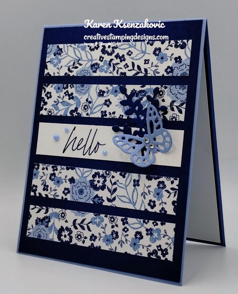 Stampin' Up! Tropical Leaf Monochromatic 4 creativestampingdesigns.com