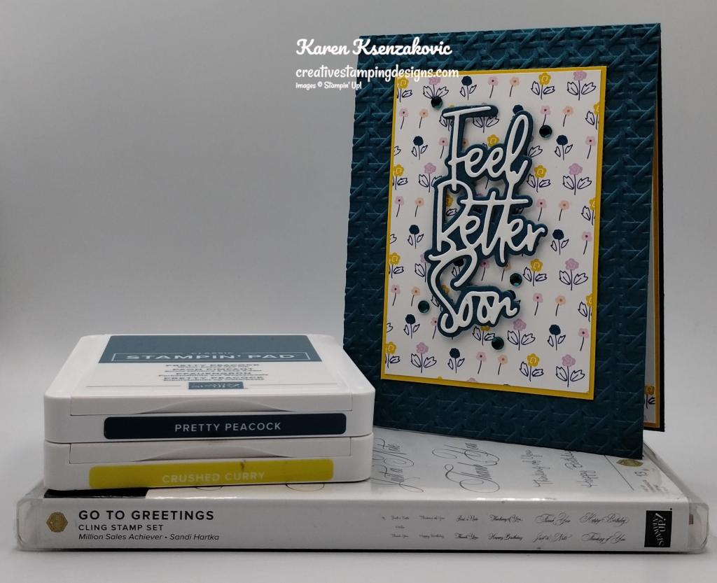 Stampin' Up! Wanted To Say Get Well 1 creativestampingdesigns.com