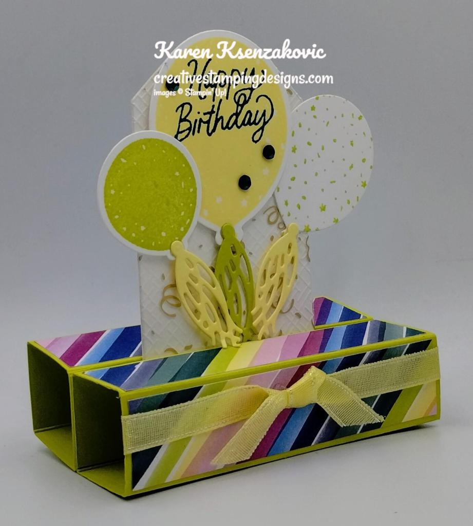 Stampin' Up! Beautiful Balloons Fun Fold 3 creativestampingdesigns.com