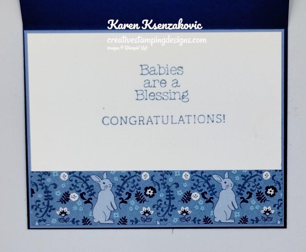 Stampin' Up! Charming Sentiments Baby 5 creativestampingdesigns.com