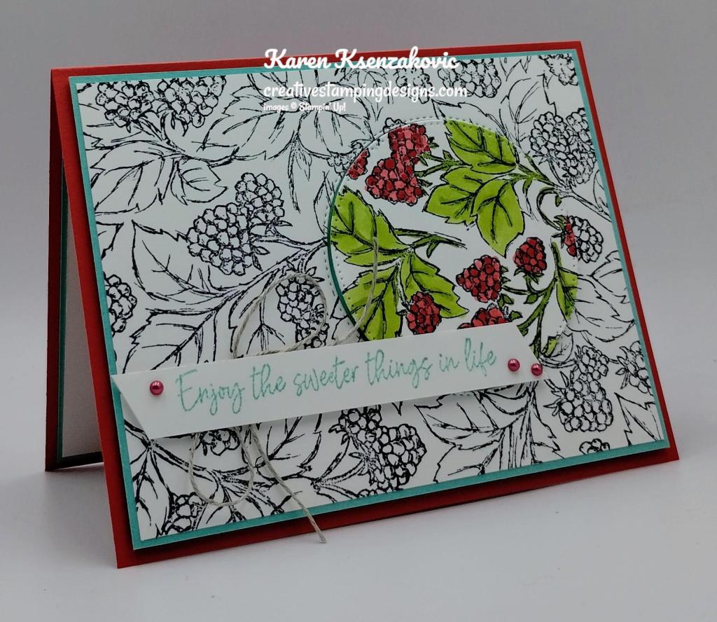 Stampin' Up! Berry Harvest Spotlight 4 creativestampingdesigns.com