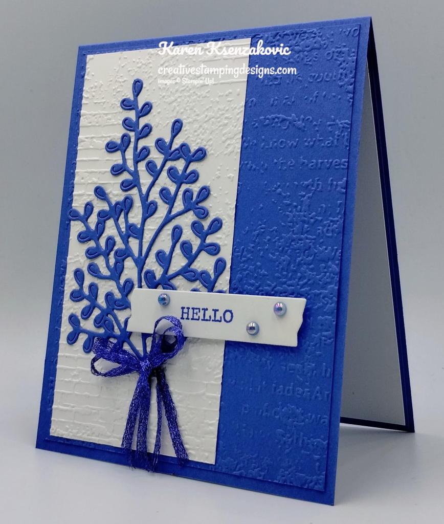 Stampin' Up! Gorgeously Made CAS 4 creativestampingdesigns.com