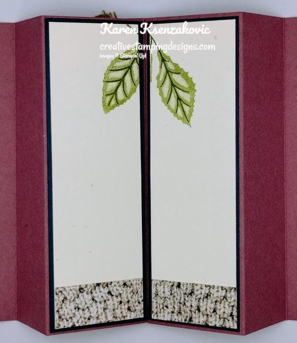 Stampin’ Up! Autumn Leaves for Fun Fold Friday | Creative Stamping Designs