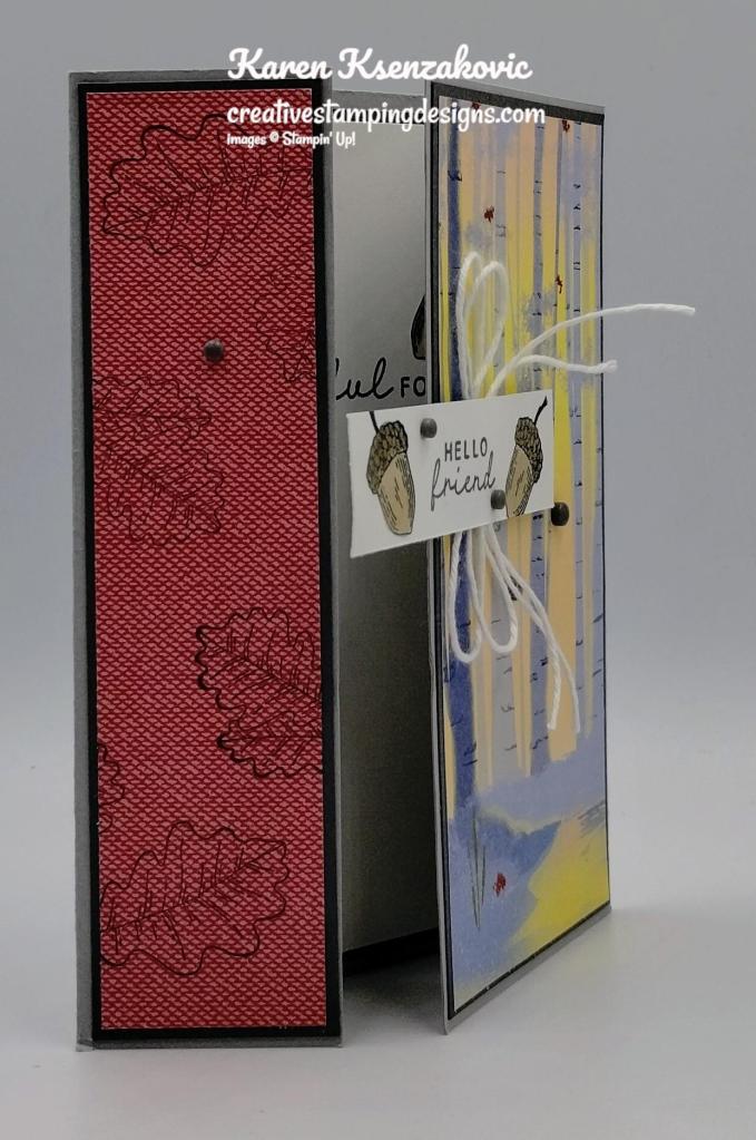 Stampin' Up! Fruitful Blessings Fun Fold 3 creativestampingdesigns.com