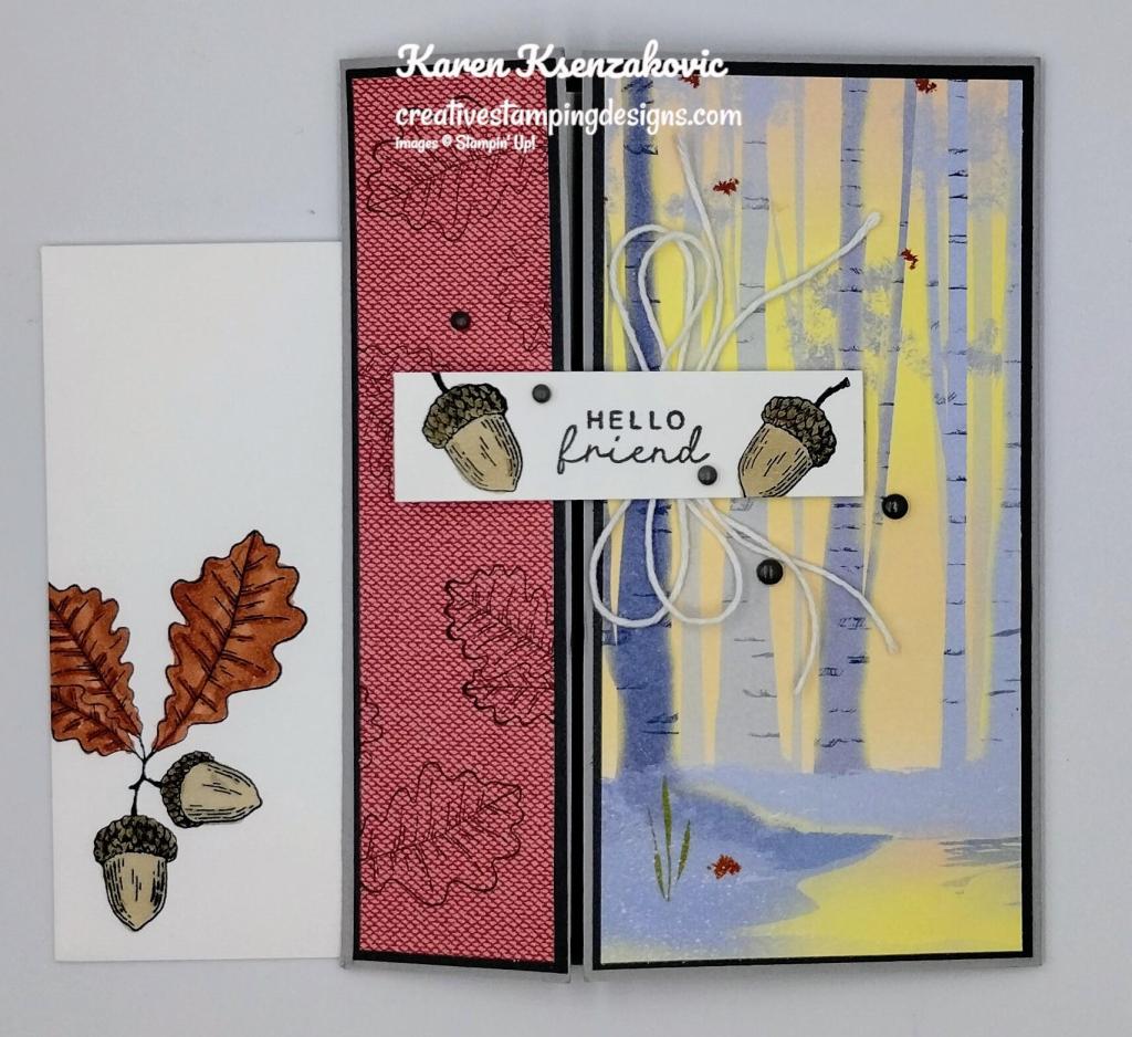 Stampin' Up! Fruitful Blessings Fun Fold 6 creativestampingdesigns.com